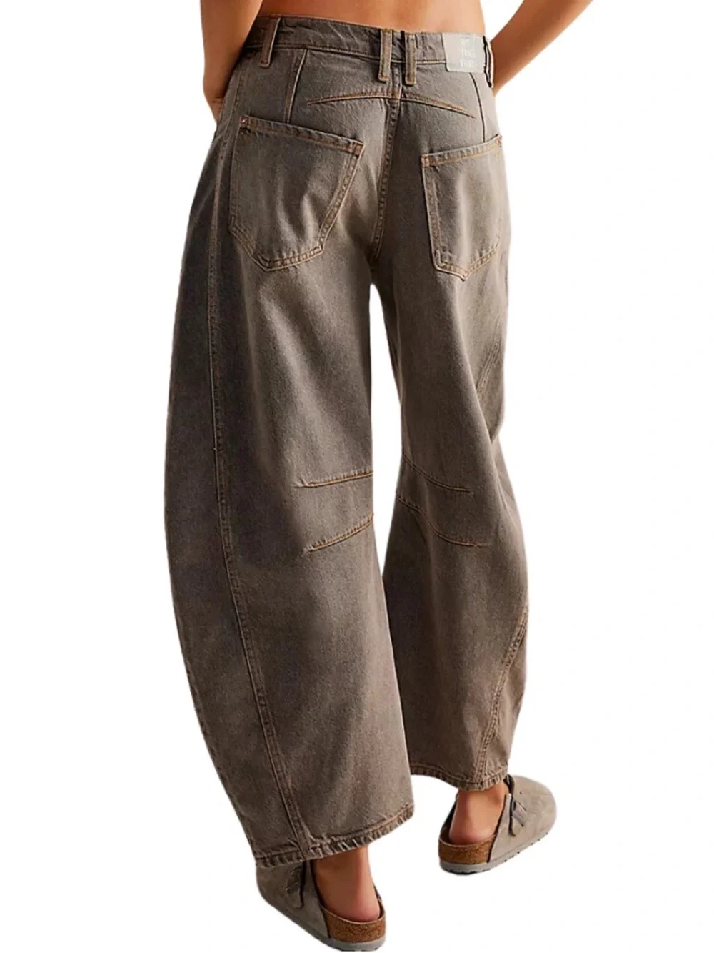 We The Free Lucky You Mid-Rise Barrel Jeans - Picture 2 of 6